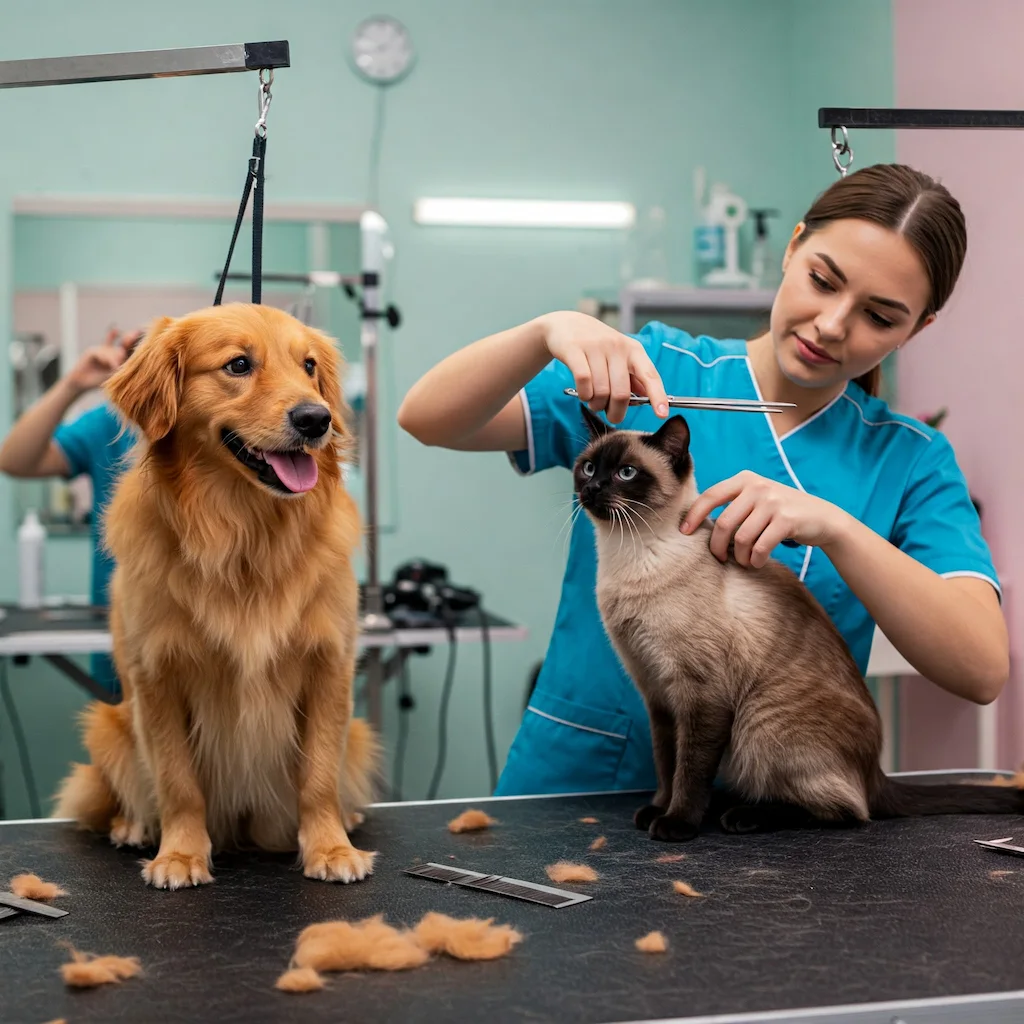 Стрижка собак и кошек